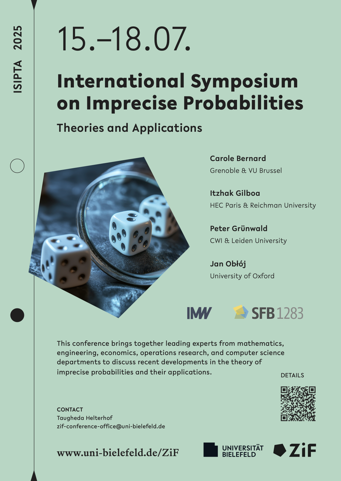 ISIPTA 2025 poster